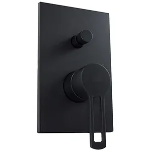 Смеситель для душа Paffoni RIN015NO/M однозахватный, встраиваемый, с вн.частью, черный мат