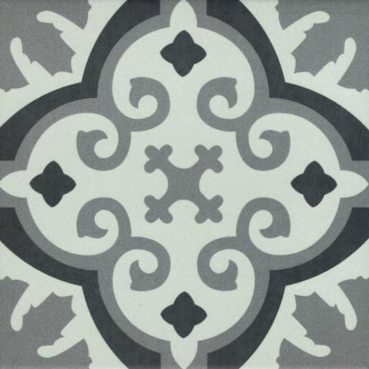 Revoir Paris La Villette VV2020_105 Otto Noir 20x20 матовая