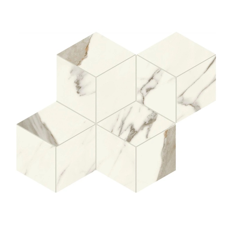 Atlas Concorde Marvel X AF8M Calacatta Sublime Esagono Silk 30x35