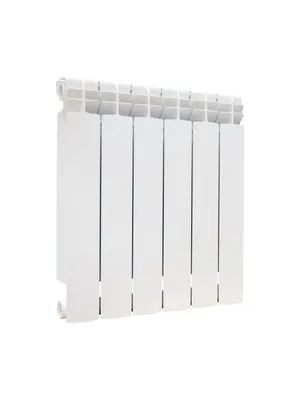 Радиатор биметаллический Fondital 500/100, 6 секций, 1032Вт, белый