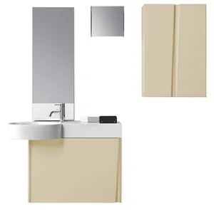 Уценка! Комплект мебели Scavolini тумба подвесная, раковина, зеркало, подвесной шкаф