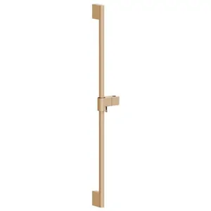Душевая штанга RAVAK X07P715 70 см, с подвижным держателем, розовое золото