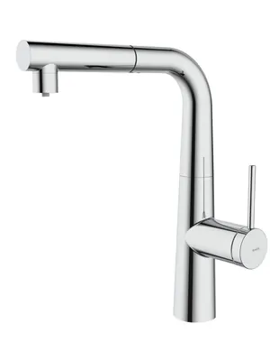 Смеситель IDDIS для кухни PURSBPFi05 с каналом для фильтр.воды, вытяжной излив, хром