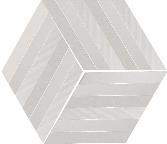 мозаика Otto Mosaic 6 Bianco 22.5x19.5