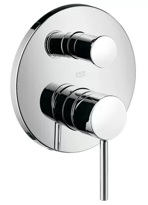 Смеситель Axor 10418000 для ванны встраиваемый, со встроенной защитной комбинацией, хром