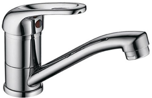 Смеситель Ledeme Н39-В для кухни, поворотный излив, однозахватный, хром L4539-B