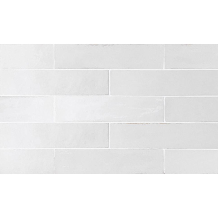 Equipe Tribeca 26871 Gypsum White 6x24 глянцевая