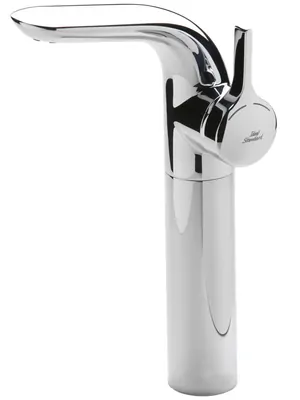 Смеситель для умывальника Ideal Standard A4266AA высокий излив 124мм, д/к, гибк подводка 3/8