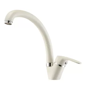 Смеситель AQUATON 1AX002FCXX240 для мойки, однорычажный, цвет: жемчуг