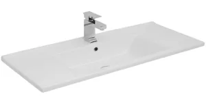 Раковина Aquanet 100 (Sanovit) 995х450 керамика, белый 182321