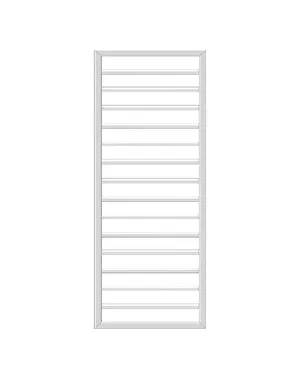 Полотенцесушитель стальной Zehnder SUBE-130-45/RACY-C (1291х450) электрический, цвет: категория 2