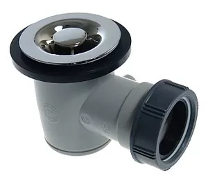 Сифон для душевого поддона WIRQUIN D50 мм, решетка плоская с выходом 40 мм 34020201