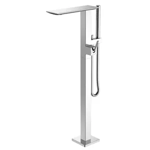 Смеситель для ванны TOTO отдельностоящий, с ручным душем TBP02303R