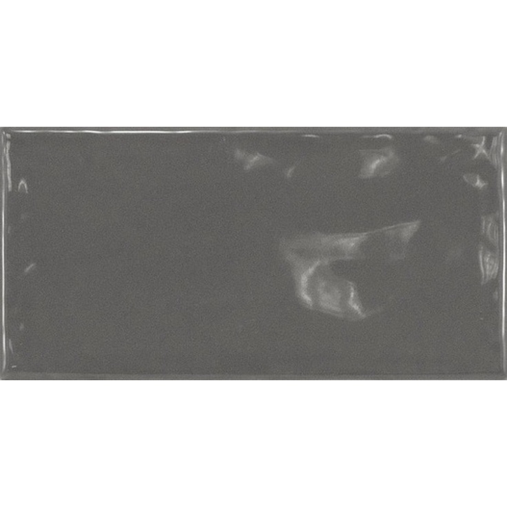 Equipe Cottage 21995 Bullnose Dark Grey 7,5x15 глянцевая