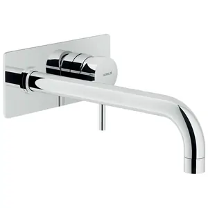 Смеситель NOBILI для раковины, встраиваемый, внешняя часть, излив 250мм, хром LV00198/2CR