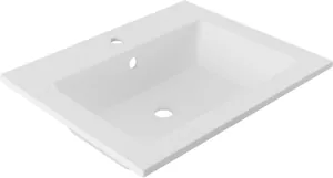 Раковина Aquanet 60 600х500х138 прямоугольная, белый матовый 326508