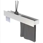 Полка FLOW Trio 700х130х90 бумагодерж. слева, полотенцедерж. справа, белый Fl-sky-tr70тбпп-б