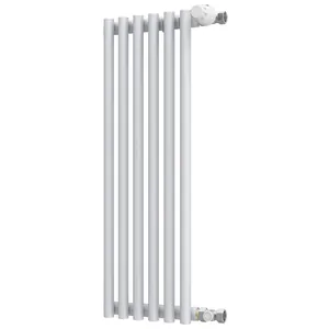 Радиатор стальной КЗТО 1-300 (334х211х55) 6 секций, 175 Вт, бок.подкл., белый
