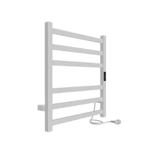 Полотенцесушитель Indigo б/п 600х500 (таймер,скр.монт) белый мат. LСLOKS3E60-50WMRt