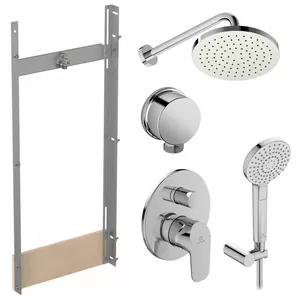 Инсталляция Ideal Standard ProSys + Смеситель для ванны/душа 4в1 встраиваемый R016767+BC447AA