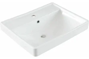 Раковина Aquanet 60 600х470х210 накладная на тумбу, белый 301803