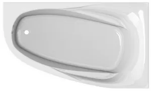 Ванна угловая асимметричная Astra-Form 01010040 (1700х1000х631)правая,иск.камень,ножки,белый