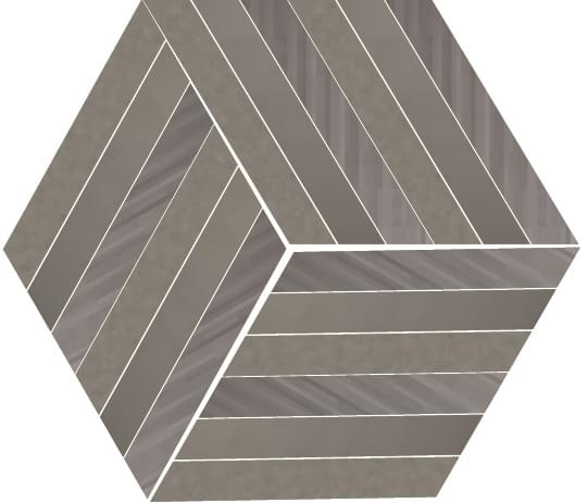 мозаика Otto Mosaic 6 Fango 22.5x19.5