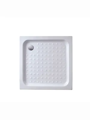 Душевой акриловый поддон CEZARES (800х800х150) квадратный TRAY-A-A-80-15-W