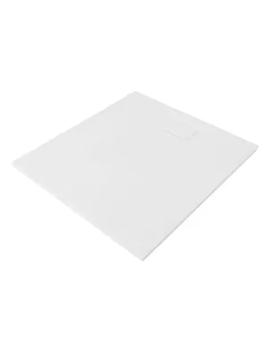 Душевой поддон WasserKRAFT 1000х900х26 прямоугольный, сифон, заглушка, белый матовый 41T22