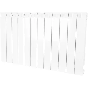 Радиатор STOUT 500 12 секций, биметаллический, боковое подключение, белый SRB-0110-050012