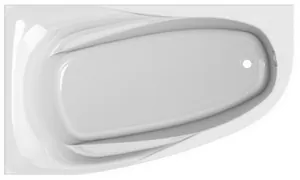 Ванна угловая асимметричная Astra-Form 01010039 (1700х1000х631)левая,иск. камень,ножки,белый