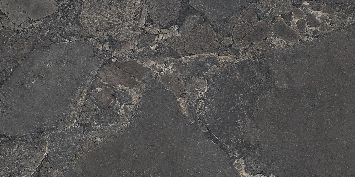 фон Unique Intensity Cobblestone Black 60x120