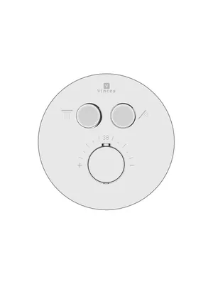 Смеситель для душа Vincea d155мм,встраиваемый,термостат.,без излива,хром VSCV-322T-MCH