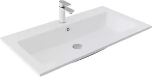 Раковина Aquanet 90 900х500х138 прямоугольная, белый матовый 326514