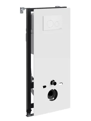 Инсталляция для унитаза WasserKRAFT с клавишей смыва, цвет: белый 20TLT.010.ME.WH.WM02