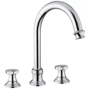 Смеситель CEZARES -BLS2-A-01-Sw для умывальника на 3 отверстия, двухзахватный, хром