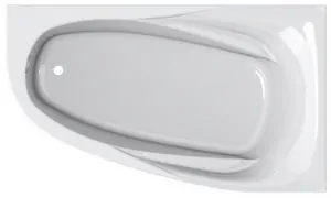 Ванна угловая асимметричная Astra-Form 01010081 (1700х1000х631) правая,иск. камень,ножки,RAL