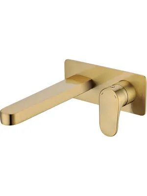 Смеситель Boheme 455-BR для раковины, встраиваемый, однозахватный, бронза