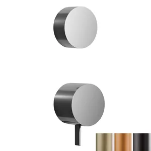 Смеситель для душа Fantini встраиваемый, переключатель на 3 потока, покрытие PVD A587B