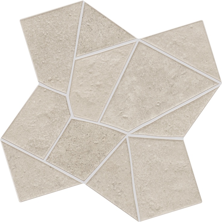 WOW Trencadis 134266 Gaudi Rila 10mm 25,5x25,5 матовая