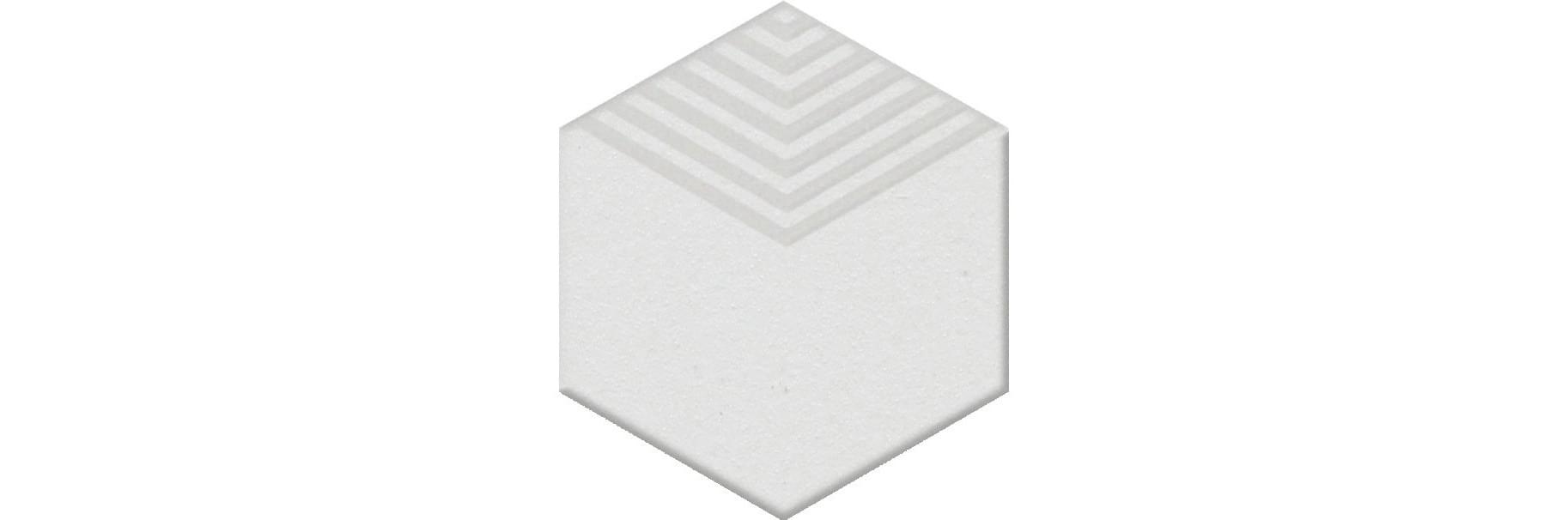 декор Агуста Декор Белый Матовый 6x5.2