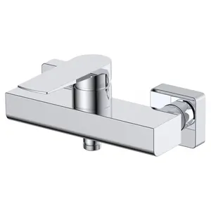 Смеситель для душа BelBagno CAR-ESDM-CRM настенный, без излива, хром