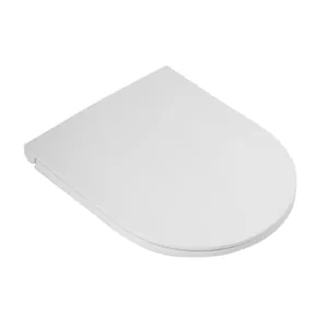 Сиденье для унитаза BelBagno с микролифтом, дюропласт, белое BB902SC