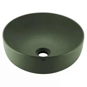 Раковина накладная Cielo (400х400х150) круглая, цвет Agave арт. BAERA40 Agave