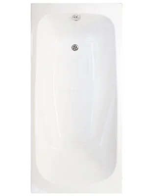 Ванна акриловая VAGNERPLAST 150 (1500х700х410) прямоугольная, белая VPBA157ARN2X-04