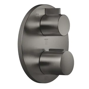 Смеситель для душа Dornbracht 36427970-99 термостат., встраив, внеш. часть, Dark Platinum matt