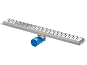 Лоток душевой горизонтальный GEBO Премиум (600х70х67/95) нержавеющая сталь 21.623.600