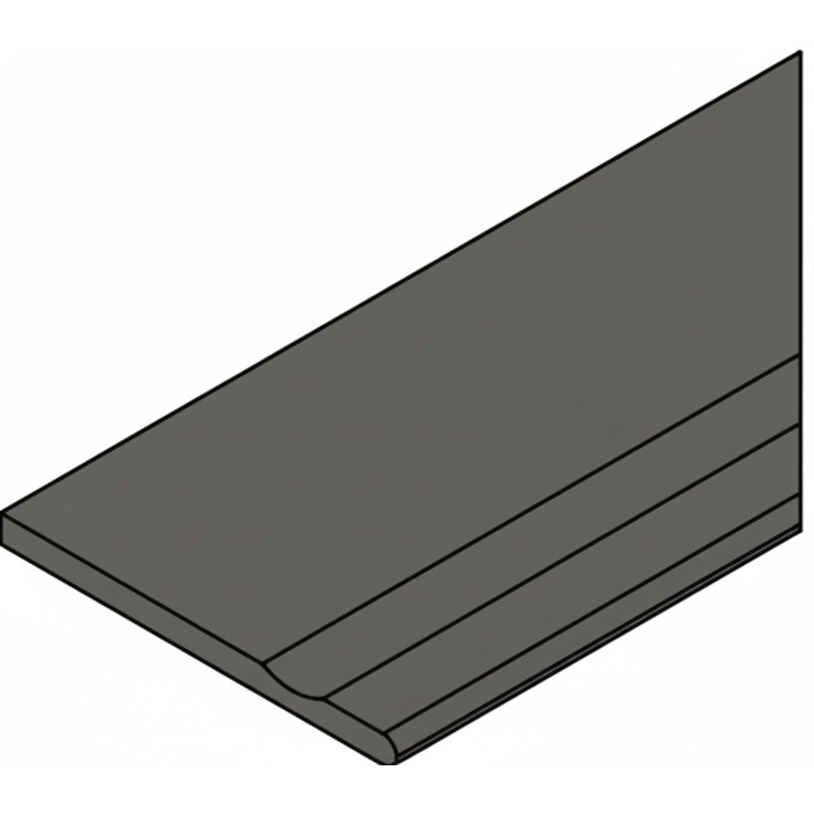 Italon Magma (Магма) 620090001352 X2 Фог бортик с выемкой закруглённый Правый 30x60 матовая