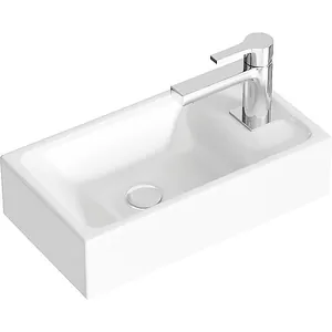 Раковина Aqwella Unam 220 (400х220), белая T1.04.04D