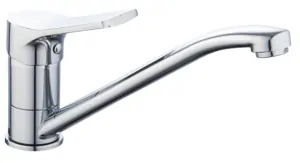 Смеситель для кухни ESKO EG 05 однозахватный, низкий излив, цвет: хром